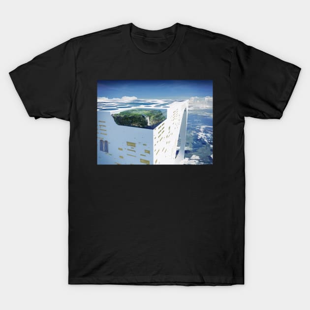 Corner Penthouse T-Shirt by AlexJayBrady